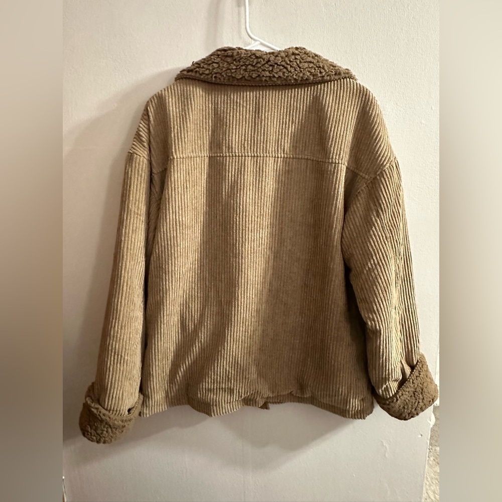 Camel Teddy Jacket - Picture 3 of 3